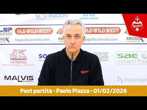 Legnano vs. Orzinuovi post-match | Paolo Piazza, February 1, 2026