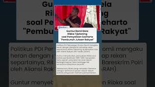 Akui Heran! Guntur Romli Bela Ribka Tjiptaning soal Pernyataan Soeharto "Pembunuh Jutaan Rakyat"