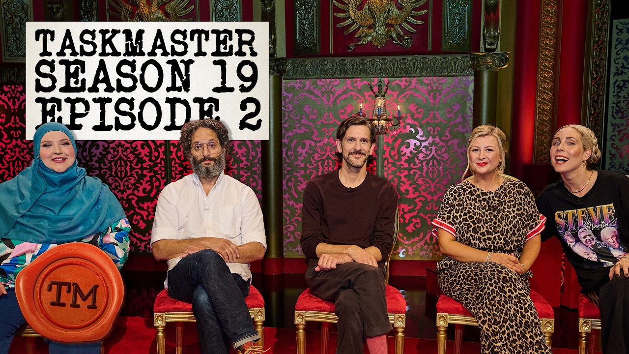 Taskmaster Season 19, Episode 2 - 'An invisible jump rope.' | Full Episode