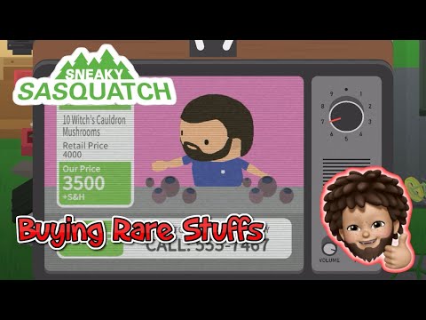 Sneaky Sasquatch -  Buying Rare Stuffs