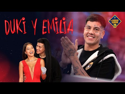 Duki opens up about his relationship with Emilia - El Hormiguero