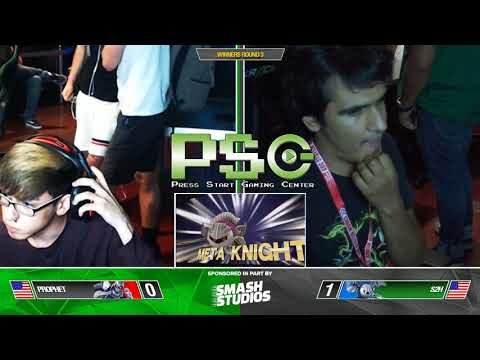 PSG Smash 4 Mondays: Prophet (Cap. Falcon/Robin) vs S2H (Meta Knight) - Winners Round 3