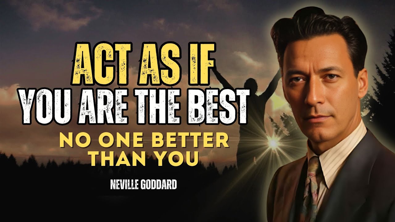 Neville Goddard - Act As If You Are The Best, No One Is Better Than You