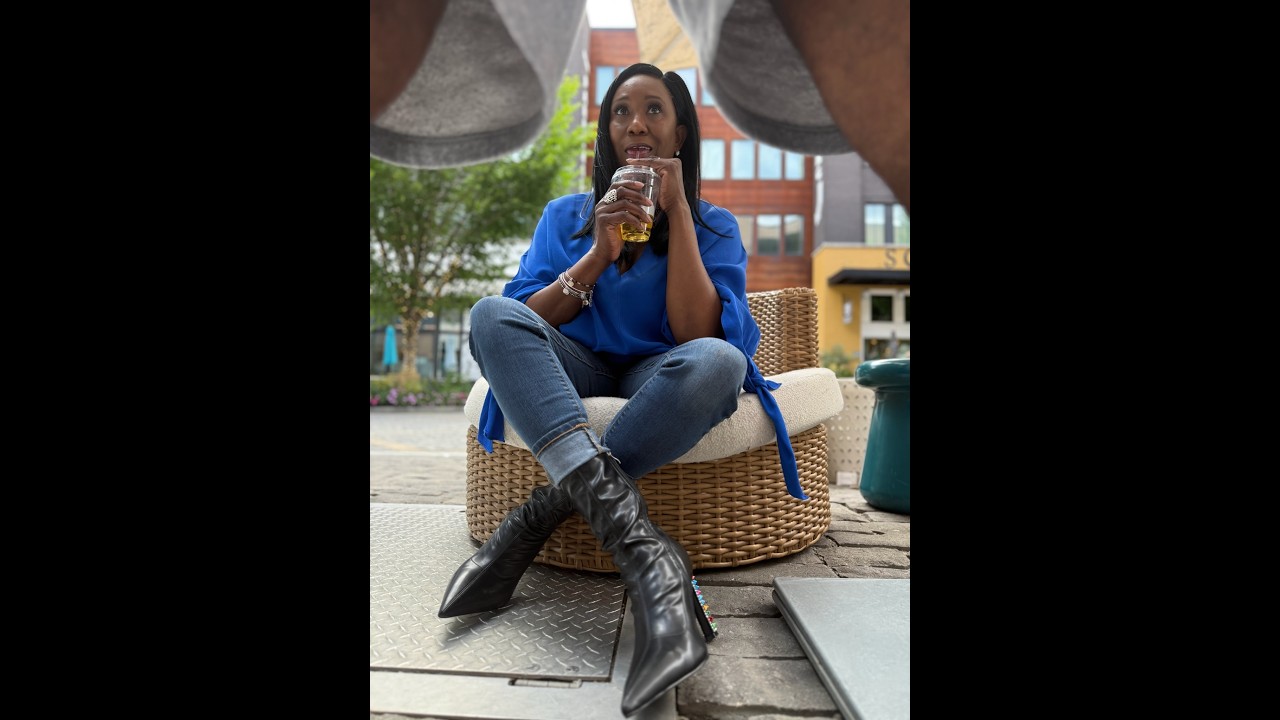 When a woman notices Charles’ third leg!