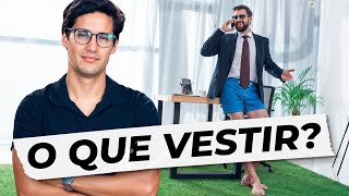 Como se VESTIR para o TRABALHO | Moda Masculina