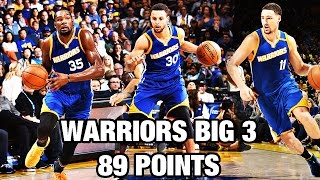 Stephen Curry - Klay Thompson - Kevin Durant - Golden State Warriors