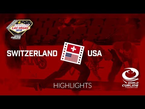 HIGHLIGHTS: Switzerland v United States - Round-robin - 361º World Men’s Curling Championship 2018