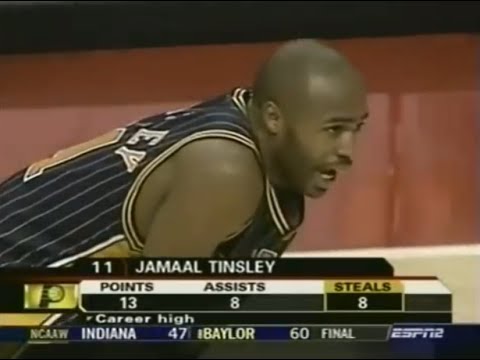 How Jamaal Tinsley Lit the Fuse on the Malice at the Palace