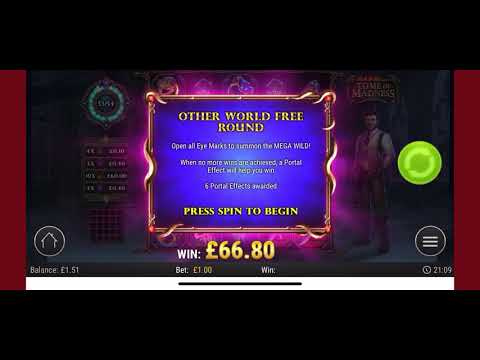 #5# 🎰 TOME OF MADNESS 🎰 Slot [Bonus Game Bet 1£]