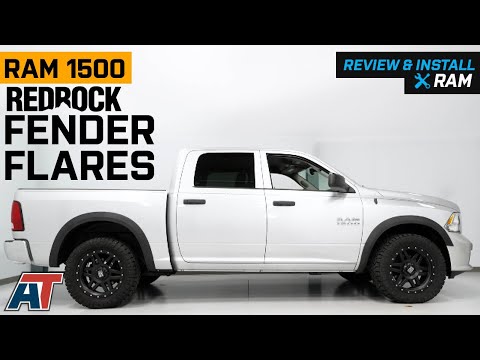 2009-2018 RAM 1500 RedRock OEM Style Fender Flares Review & Install