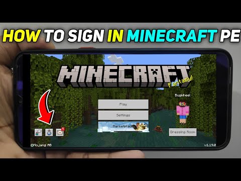 Bug Wheel - How To Sign In Minecraft Pe 1.19 | Sign In Minecraft 1.19 | in Hindi | 2022
