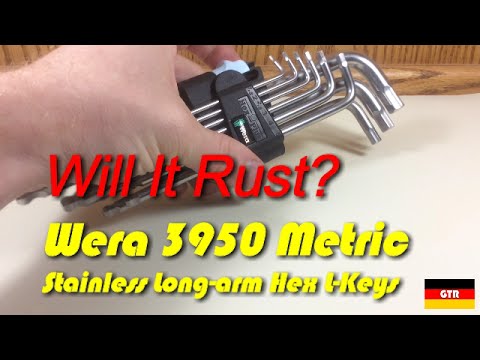German Tools Reviews:  Wera 3950 PKL L-key Metric Set