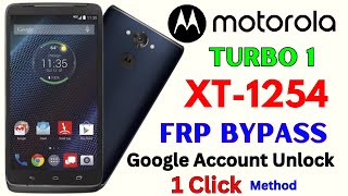 Motorola XT{1254} FRP Bypass || Motorola Droid Turbo 1 Google Account Unlock || Without PC 100% Fix