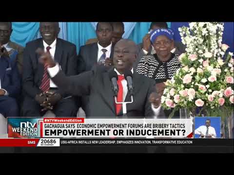 Gachagua: Kindiki using cash to woo voters for 2027