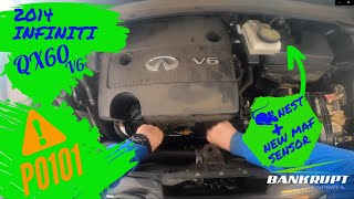 2014 Infiniti QX60 P0101 Fixed - New MAF Sensor
