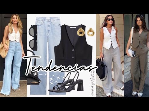 TENDENCIAS Y MODA 2024 ROPA DE MODA MUJER Looks y Outfits DE TEMPORADA Moda 2024