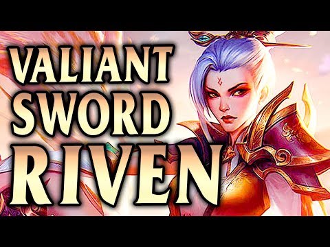 VALIANT SWORD PRESTIGE RIVEN! Mid Riven is BROKEN! - League of Legends S9