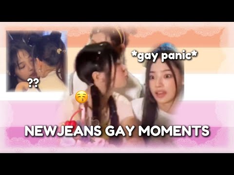 NEWJEANS NEVER BEATING THE GAY ALLEGATIONS🏳️‍🌈👩‍❤️‍💋‍👩