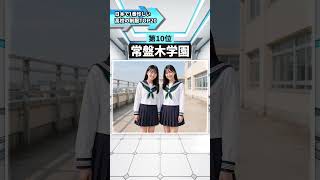 【2026最新】日本で1番珍しい高校の制服TOP20 #珍しい #高校 #制服 #ランキング