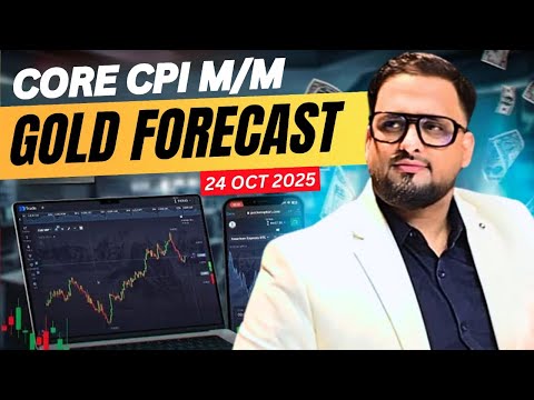 GOLD MARKET OUTLOOK | 24 OCT 2025 | XAUUSD FORCAST BY EFMS TRADE| CPI AHEAD