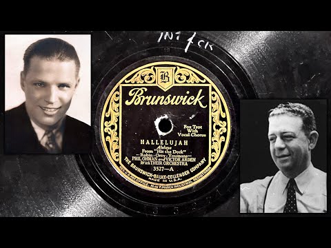 Phil Ohman & Victor Arden w/ Their Orchestra - Hallelujah ~1927
