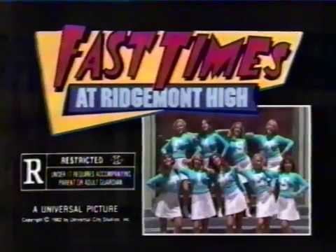 Fast Times at Ridgemont High 1982 TV trailer