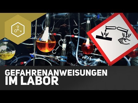 Hazard instructions in the laboratory