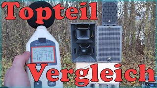 Video thumbnail for PA Anlagen Topteil-Vergleich | T24N | HK Audio LR115 | Omnitronic AZX 208 | Messvideo | 127dB A by PA Vectrex