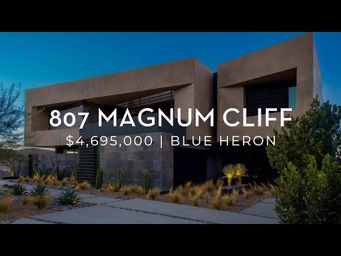 $4,695,000 Las Vegas Blue Heron Home | 807 Magnum Cliff, Henderson, NV 89912 | Darin Marques Group