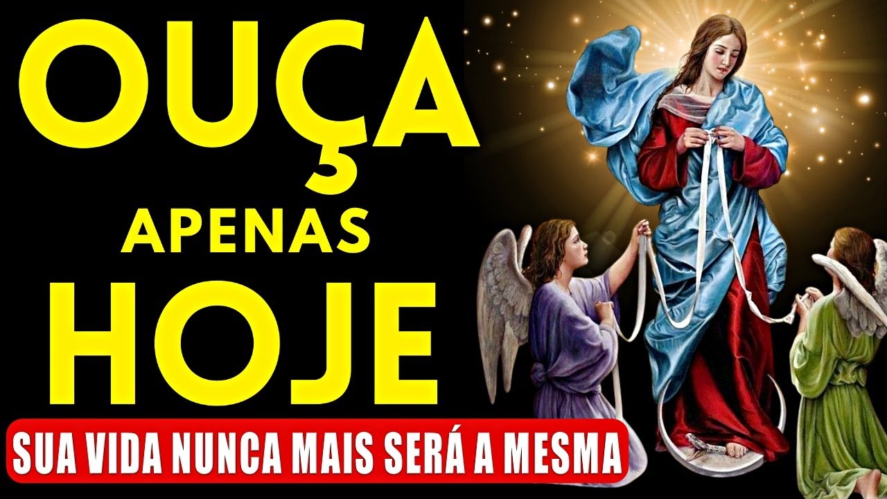 ⭐NOSSA SENHORA DESATADORA DOS NÓS I Quem ouviu CONSEGUIU o que QUERIA. Oração da manhã.