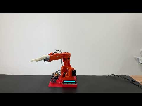 機械工学科 機械工学実験A「制御工学」Braccio動作デモ
