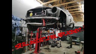 Replacing MGB Sills and Castle Rails (Part 1)