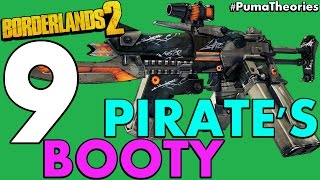 Top 9 Best Pirate's Booty DLC Guns and Weapons in Borderlands 2 #PumaCounts