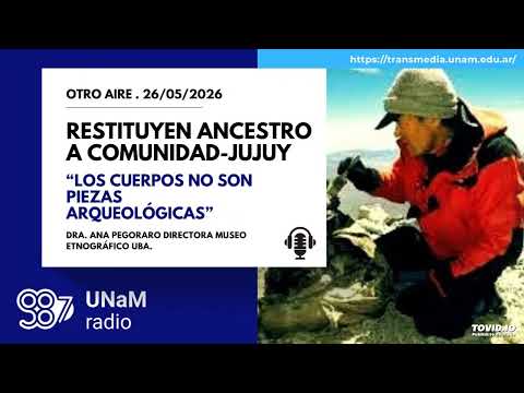 Dra. Andrea Pegoraro, Restituyen al Niño del Chañi a su comunidad
