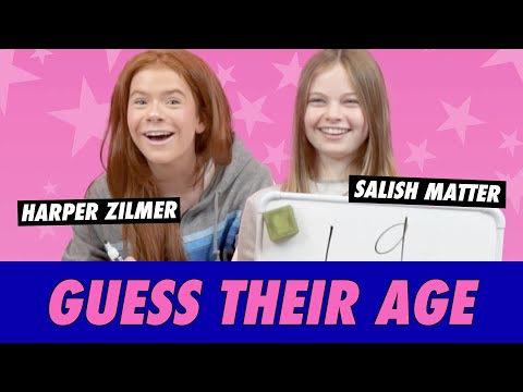 Salish Matter vs. Harper Zilmer - Guess Their Age