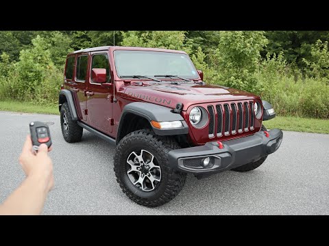 2021 Jeep Wrangler Unlimited Rubicon: Start Up, Walkaround, Test Drive and Review