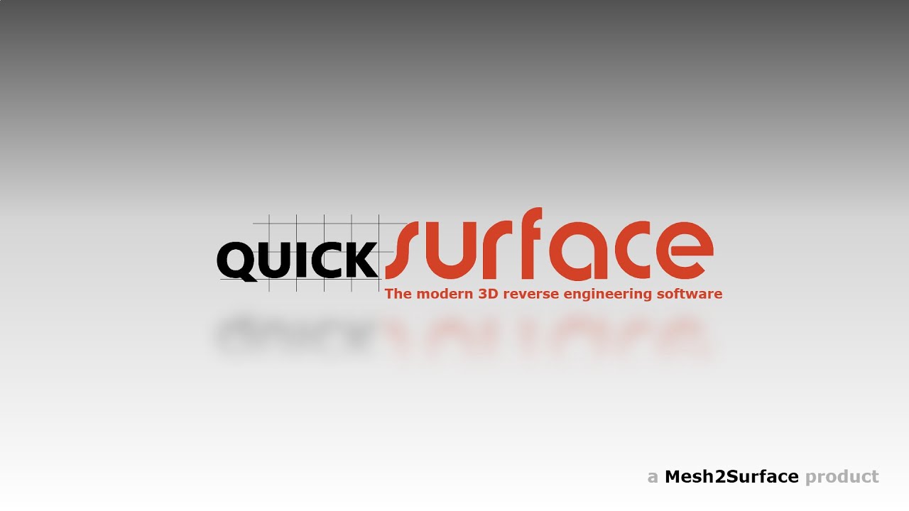 QUICKSURFACE overview - 3D  Software for converting 3D scan meshes into CAD models.