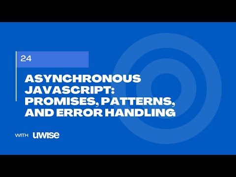 Asynchronous Javascript Promises Patterns And Error Handling