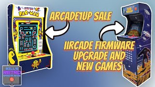 Clearance Sale at QVC for Arcade1up plus iiRcade fixes Online issues with new firmware.