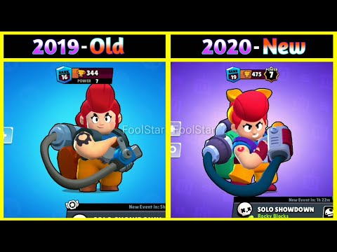 old VS new !!! Changes Of Brawl Stars