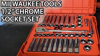 Milwaukee Tools 1/2" Chrome Socket Set Review