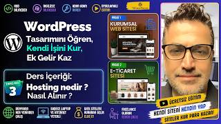 3. Ders: Hosting Nedir, Nasıl Alınır?  | Sıfırdan Web Tasarım Eğitimi