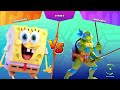 Nickelodeon All-Star Brawl (Arcade Mode - Very Hard) SpongeBob Gameplay