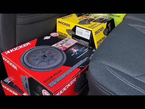 The Ram is back from getting sound system upgrade!