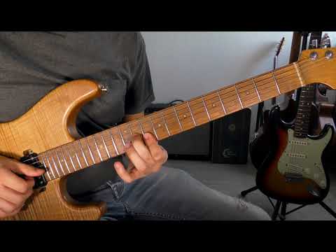 John Mayer - I Guess I Just Feel Like : Outro Solo Cover ( w/Fractal Ax8 Patch) from « Sob Rock »