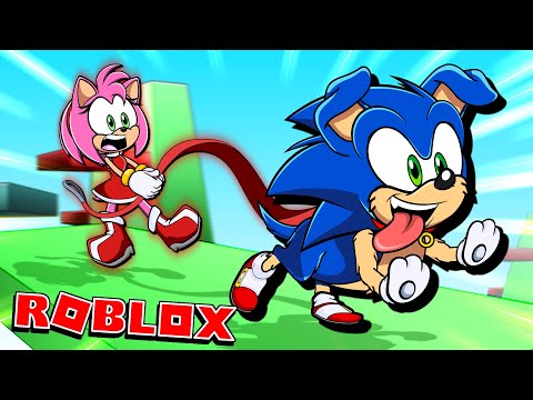 WALK the SONIC DOG in Roblox!