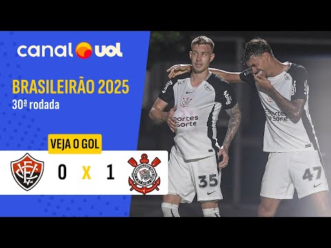VITÓRIA 0 X 1 CORINTHIANS: VEJA O GOL E OS MELHORES MOMENTOS DO JOGO