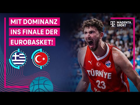Griechenland - Türkei, Highlights mit Live-Kommentar | FIBA EuroBasket 2025 | MAGENTA SPORT