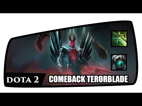 Dota 2 EPIC 30k Comeback Terrorblade Butterfly Skadi Crazy Game MMR patch 7.02