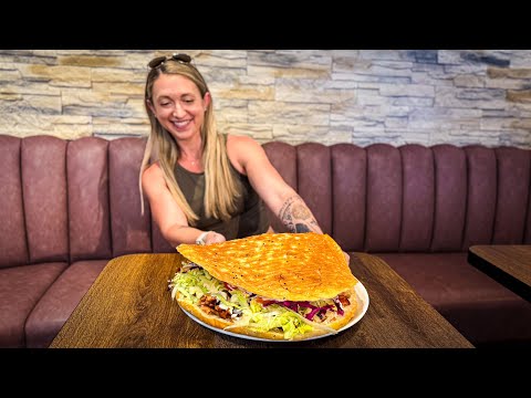 Versuchen Sie Deutschlands virale 2-kg-Döner-Kebab-Challenge!